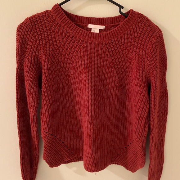 H&M Sweaters - Rust orange sweater